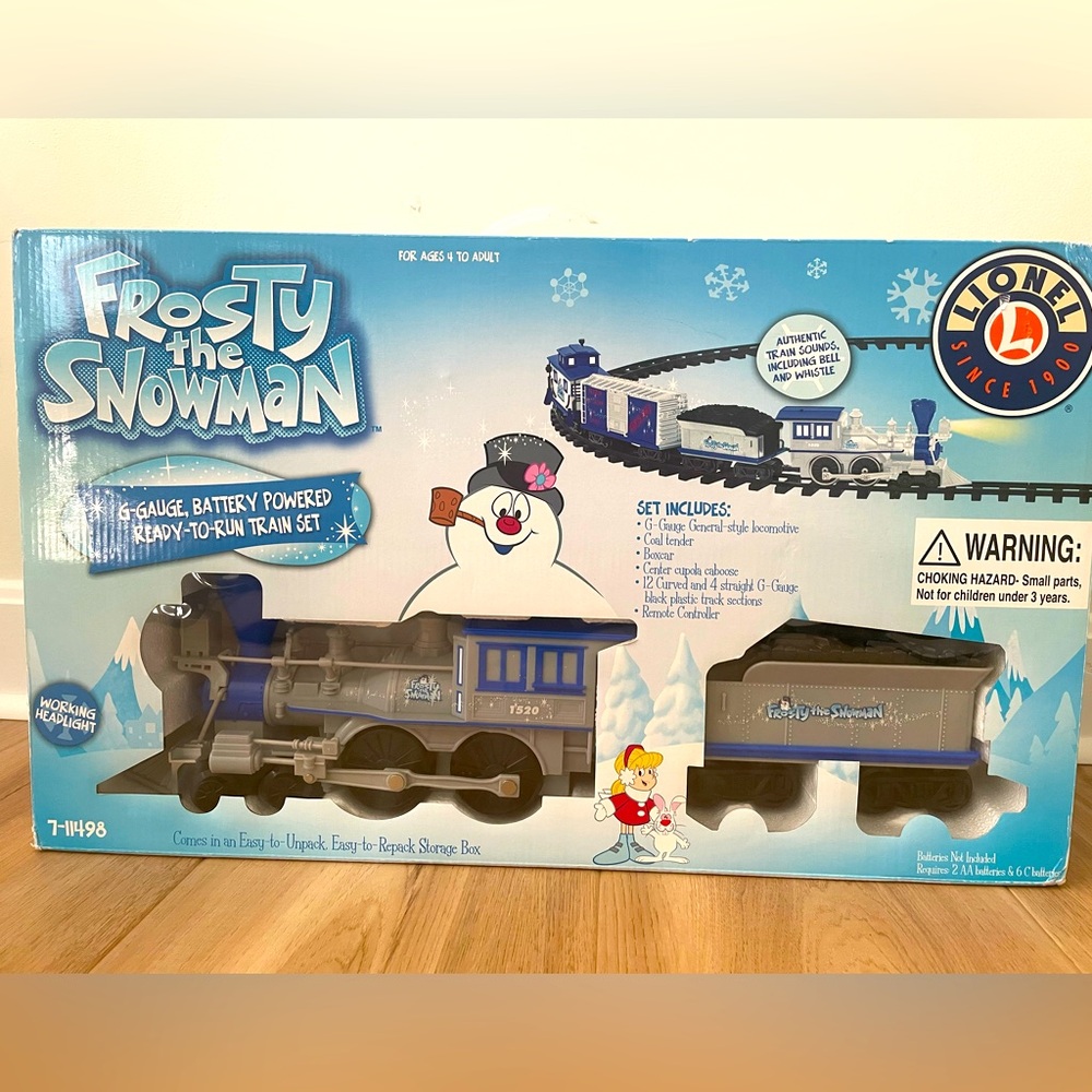Lionel Frosty the Snowman Train Set